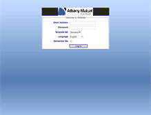 Tablet Screenshot of mail.albanytel.com